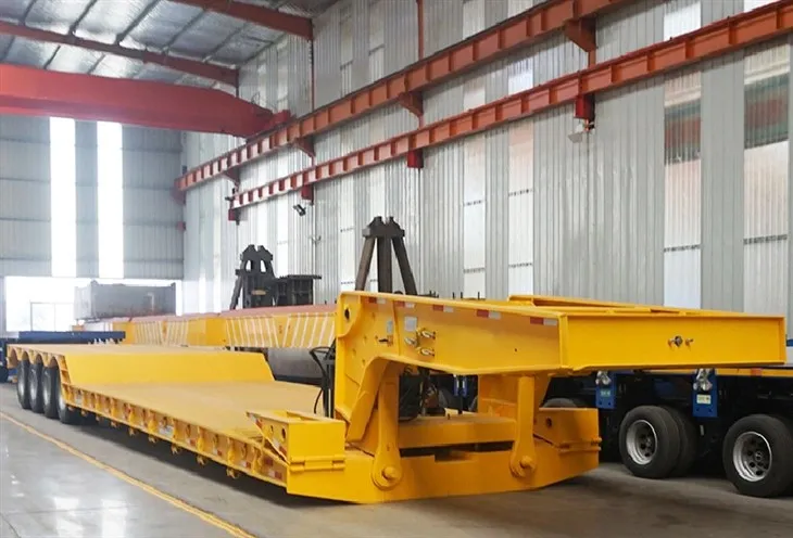 4 Axle Detachable Lowboy Trailer